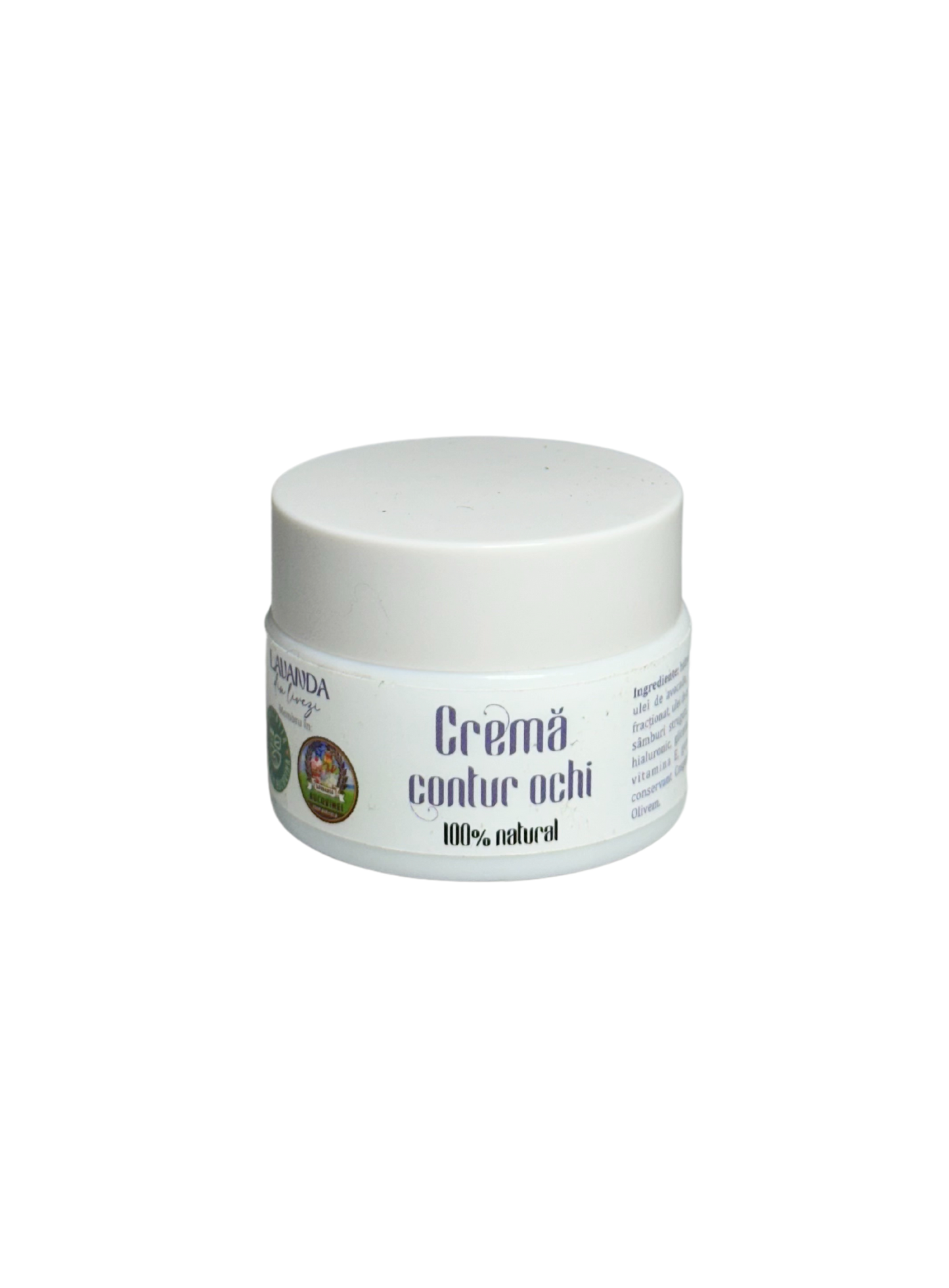 Cremă pentru conturul ochilor cu lavandă