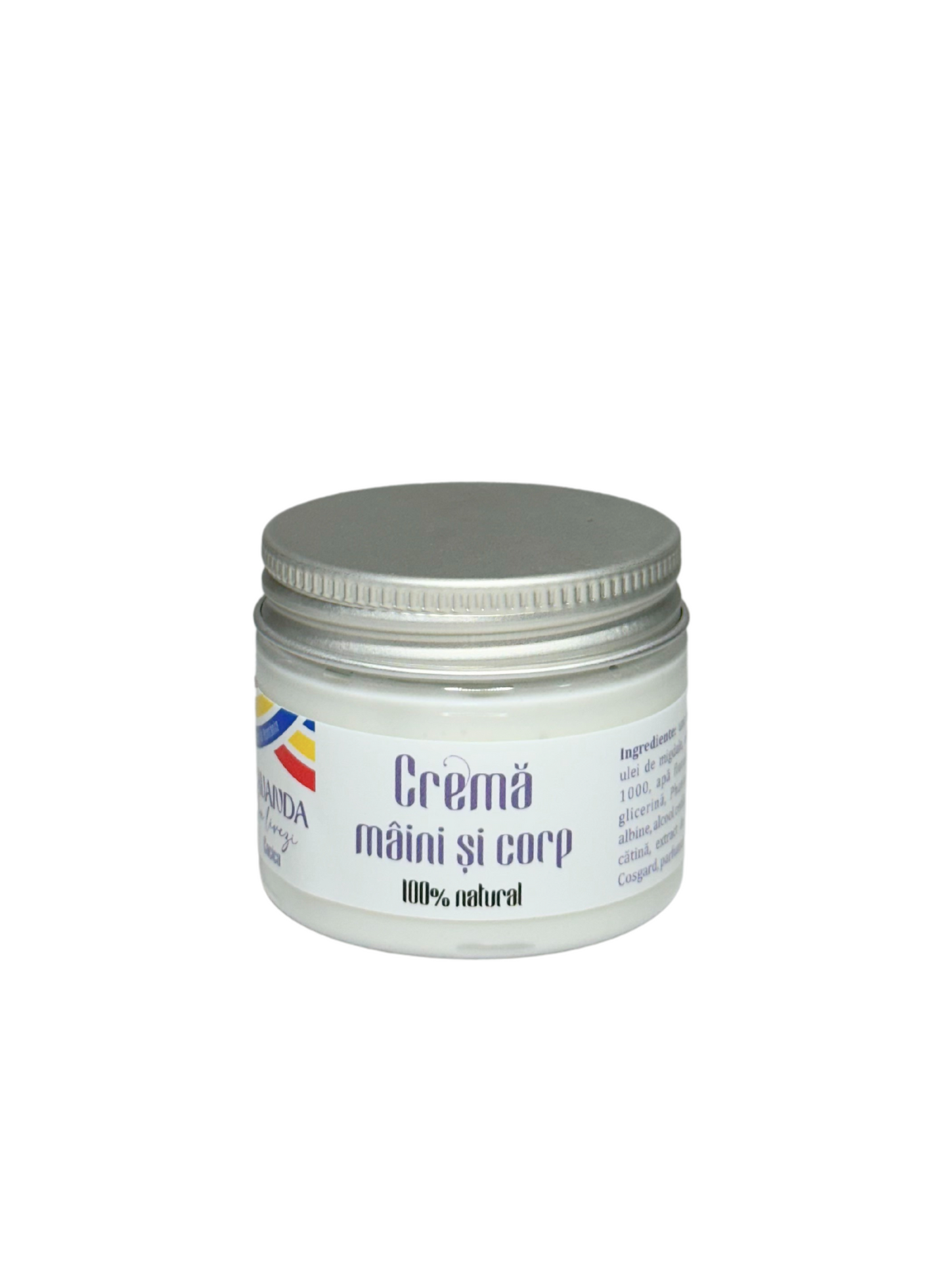 Cremă pentru mâini și corp cu unt de shea și lavandă